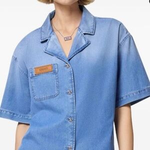 Versace Denim Shirt Nwt